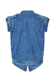 Lollys Laundry Sam Vest | Blue