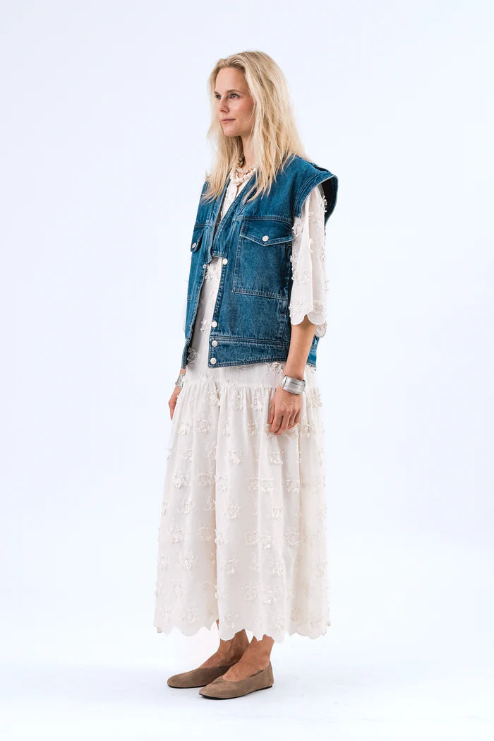 Lollys Laundry Sam Vest | Blue