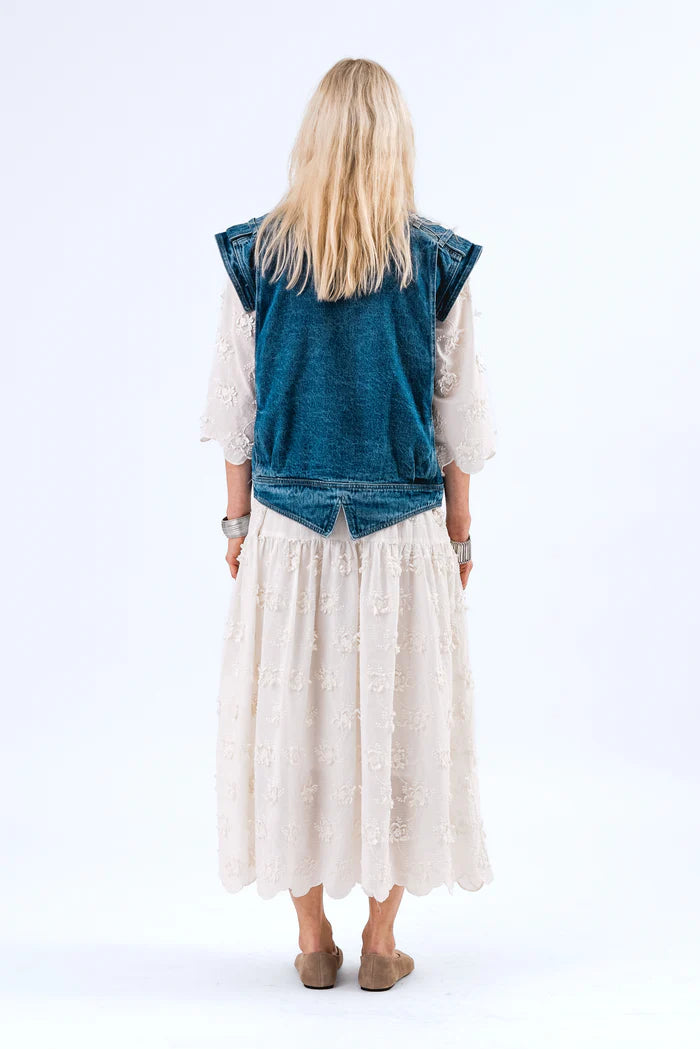 Lollys Laundry Sam Vest | Blue