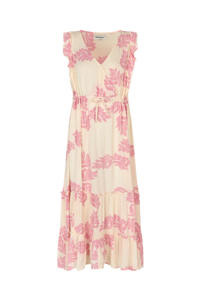 Lollys Laundry Samo Midi Dress | Pink
