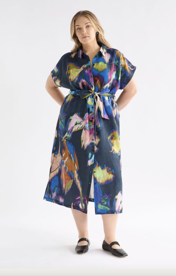 Elk Lato Dress | Vaara Print