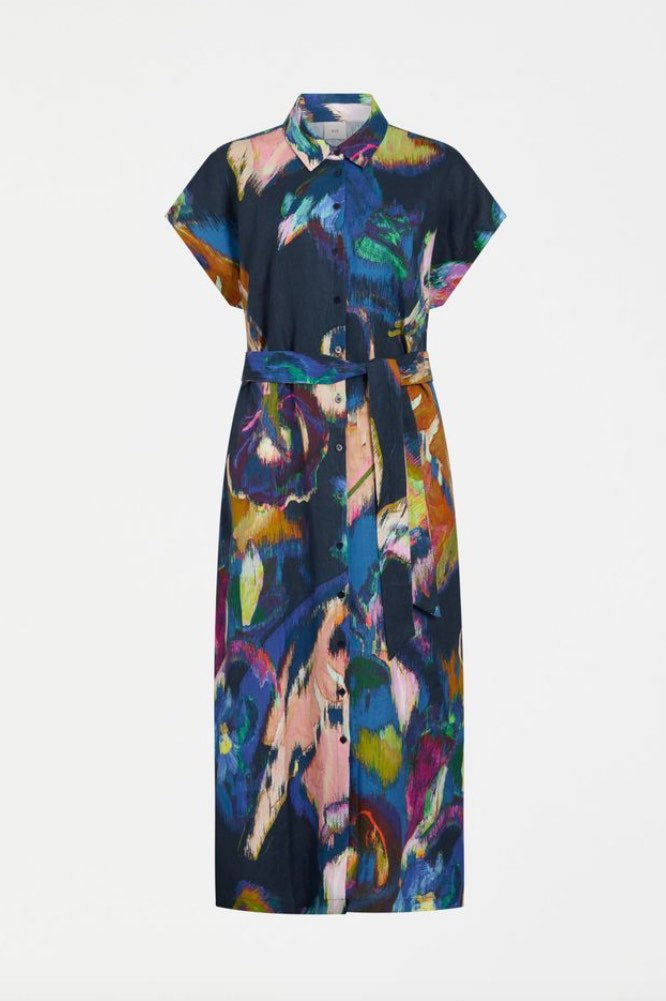 Elk Lato Dress | Vaara Print