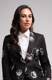 Obi Poplin Origami Shirt | White