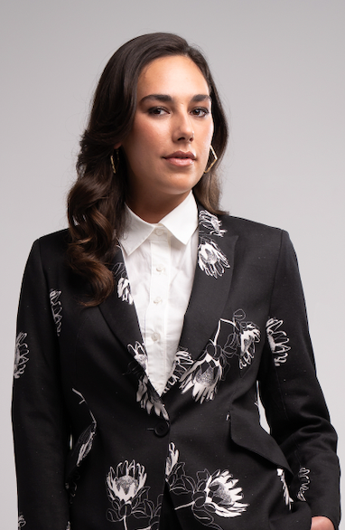 Obi Poplin Origami Shirt | White