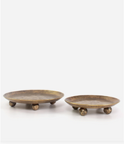 French Country Atlas Tray With Ball Feet | Large