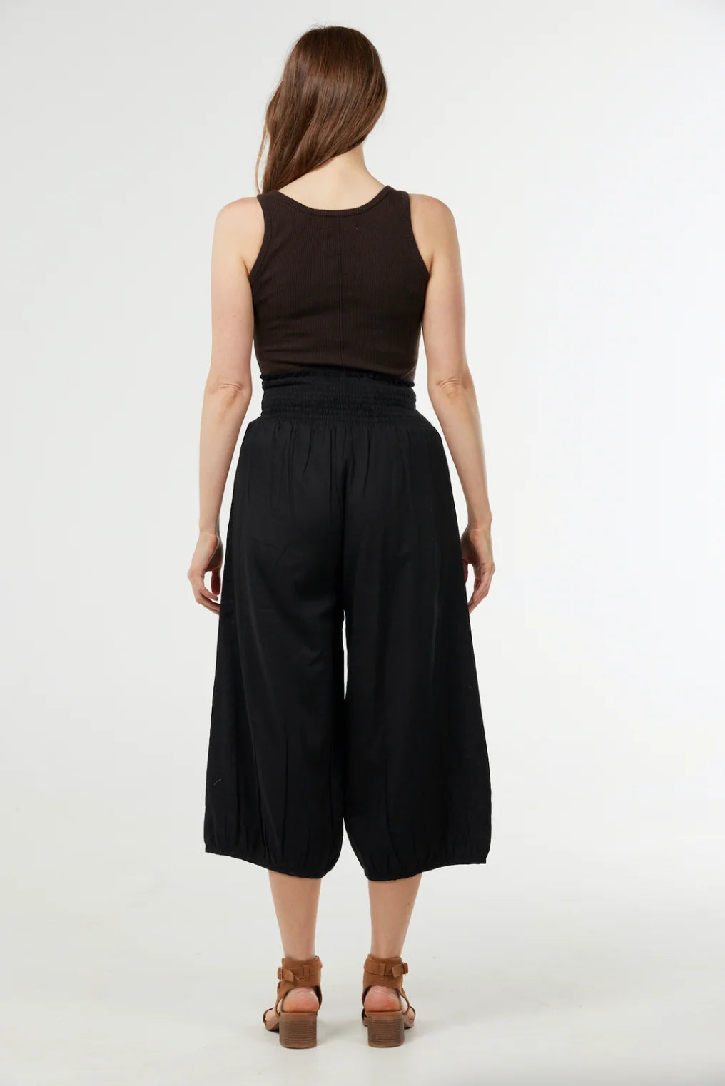 Au Hasard D'un Voyage Cotton Destiny Pant | Black