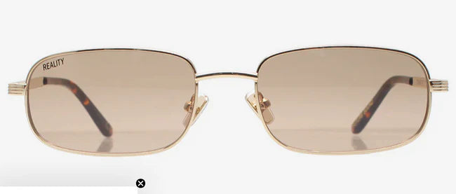 Reality Future Sound Sunglasses | Gold Dust