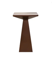 STUDIO Lyn Tall Side Table | Copper Brown
