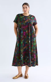 Elk Haki Dress | Jord Print