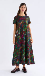 Elk Haki Dress | Jord Print