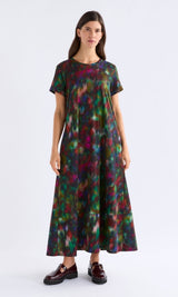 Elk Haki Dress | Jord Print