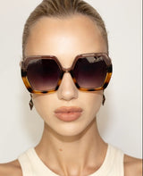 Reality Anya Sunglasses | Grey Turtle