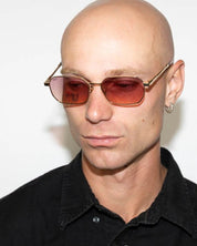 Reality Limelight Sunglasses | Gold Sunset