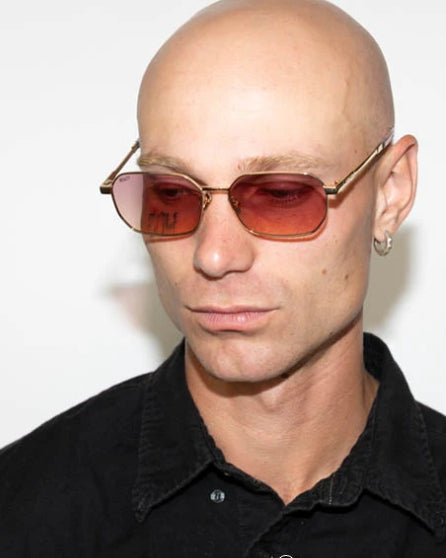 Reality Limelight Sunglasses | Gold Sunset