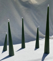 Poppy & Sage Woodland Beeswax Candle Set | 5 Sizes Merlot Purple