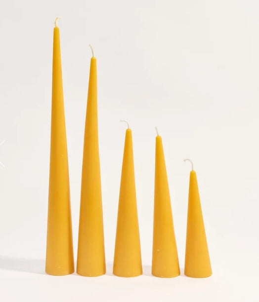 Poppy & Sage Woodland Beeswax Candle Set | 5 Sizes Inky Blue