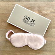 Silk Sensation 100% Silk Eye Mask | Pink