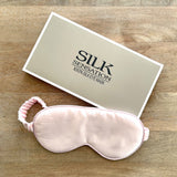 Silk Sensation 100% Silk Eye Mask | Pink