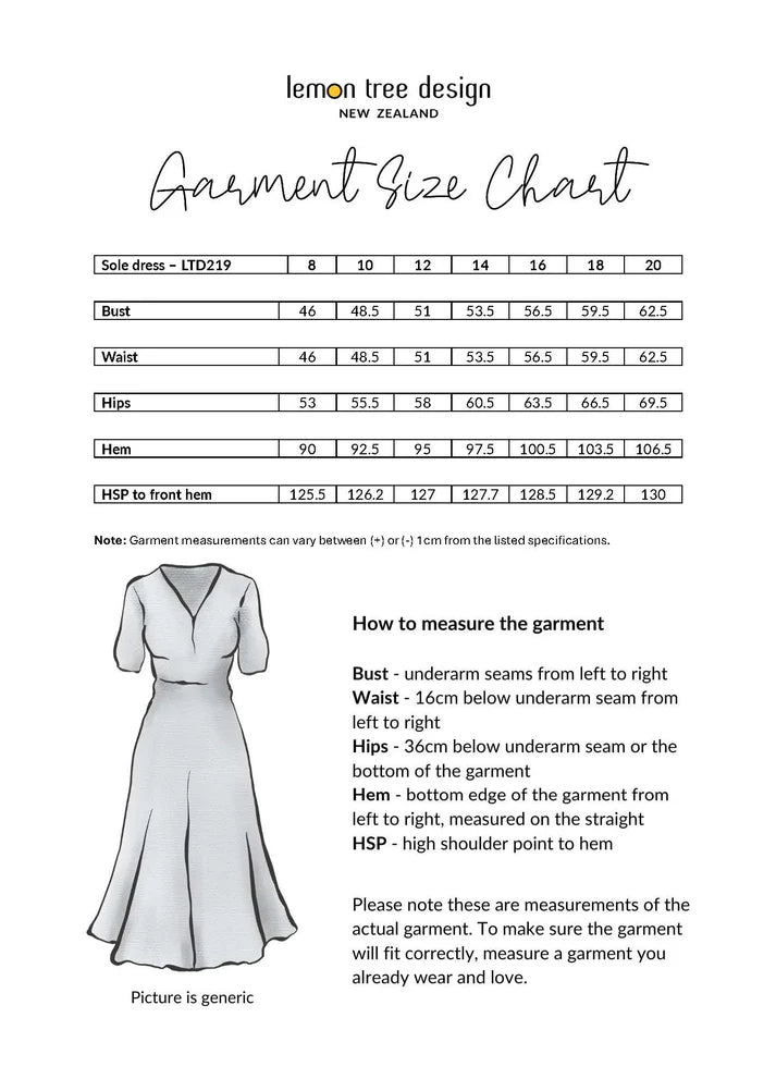 Sole Dress | Black White Stripe