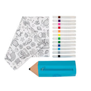 Colour Me Kids  Washable, Reusable Colouring-In Solo Mat Kit | Woodland Wonders