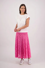 Briarwood Sparkle Lace Skirt | Pink