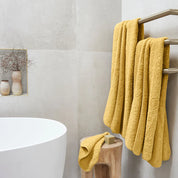 George St Linen Super Pile Cotton Towel | Gold