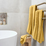 George St Linen Super Pile Cotton Towel | Gold