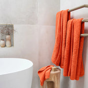 George St Linen Super Pile Cotton | Orange