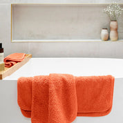 George St Linen Super Pile Cotton | Orange