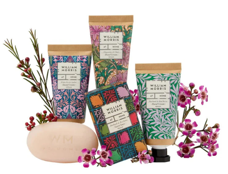 Heathcote & Ivory Sunflower Swan Velvet Pouch | William Morris