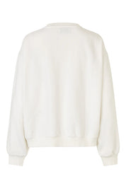Lollys Laundry Sydney Leopard Sweatshirt | White