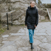 Moke Sydney Packable Puffer Down Coat | Black