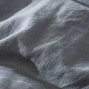 George Street Linen Pure Linen Duvet Cover Set | Charcoal