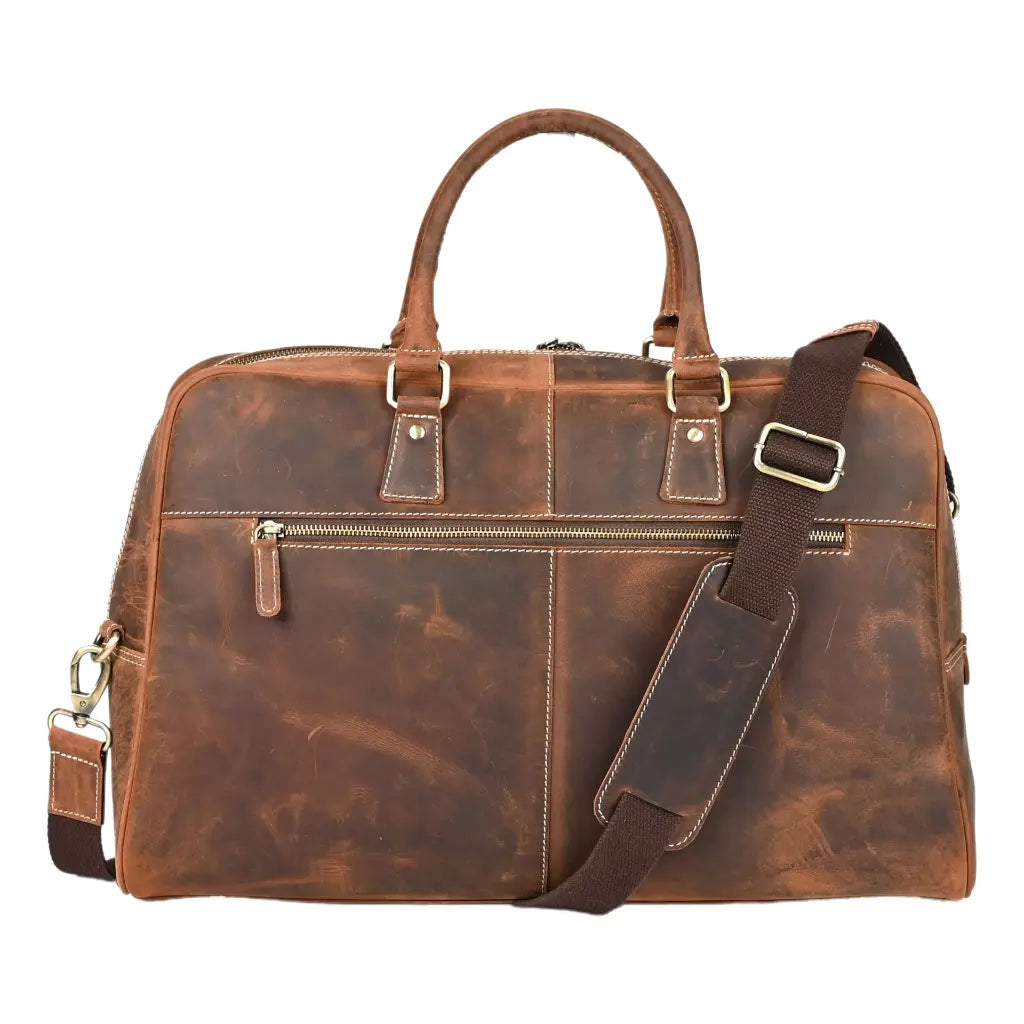 S & S London The Voyager Duffle |  Leather