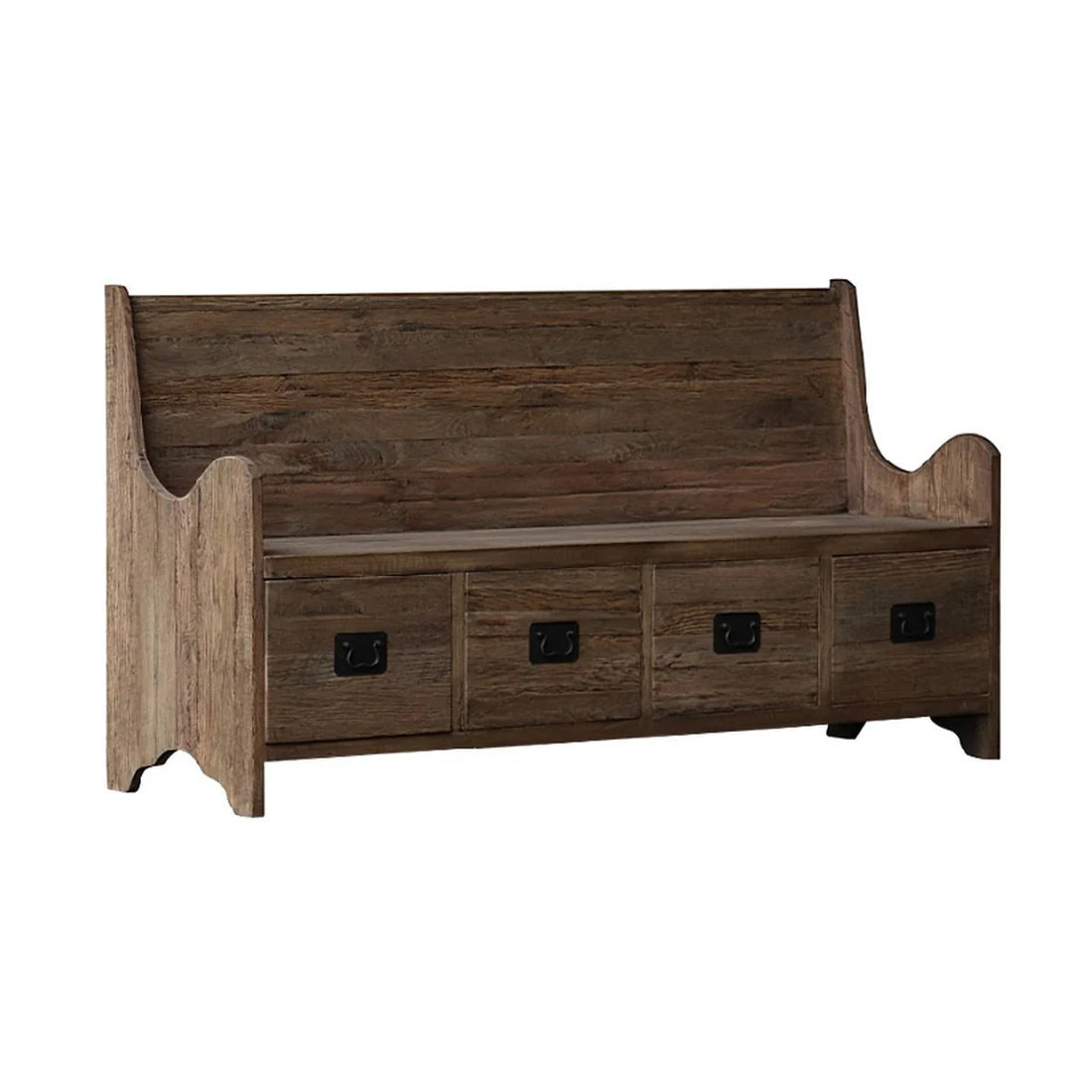 Rembrandt Countryside Hallway Bench Seat With Draws | Elm