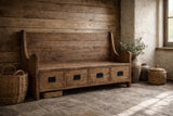 Rembrandt Countryside Hallway Bench Seat With Draws | Elm