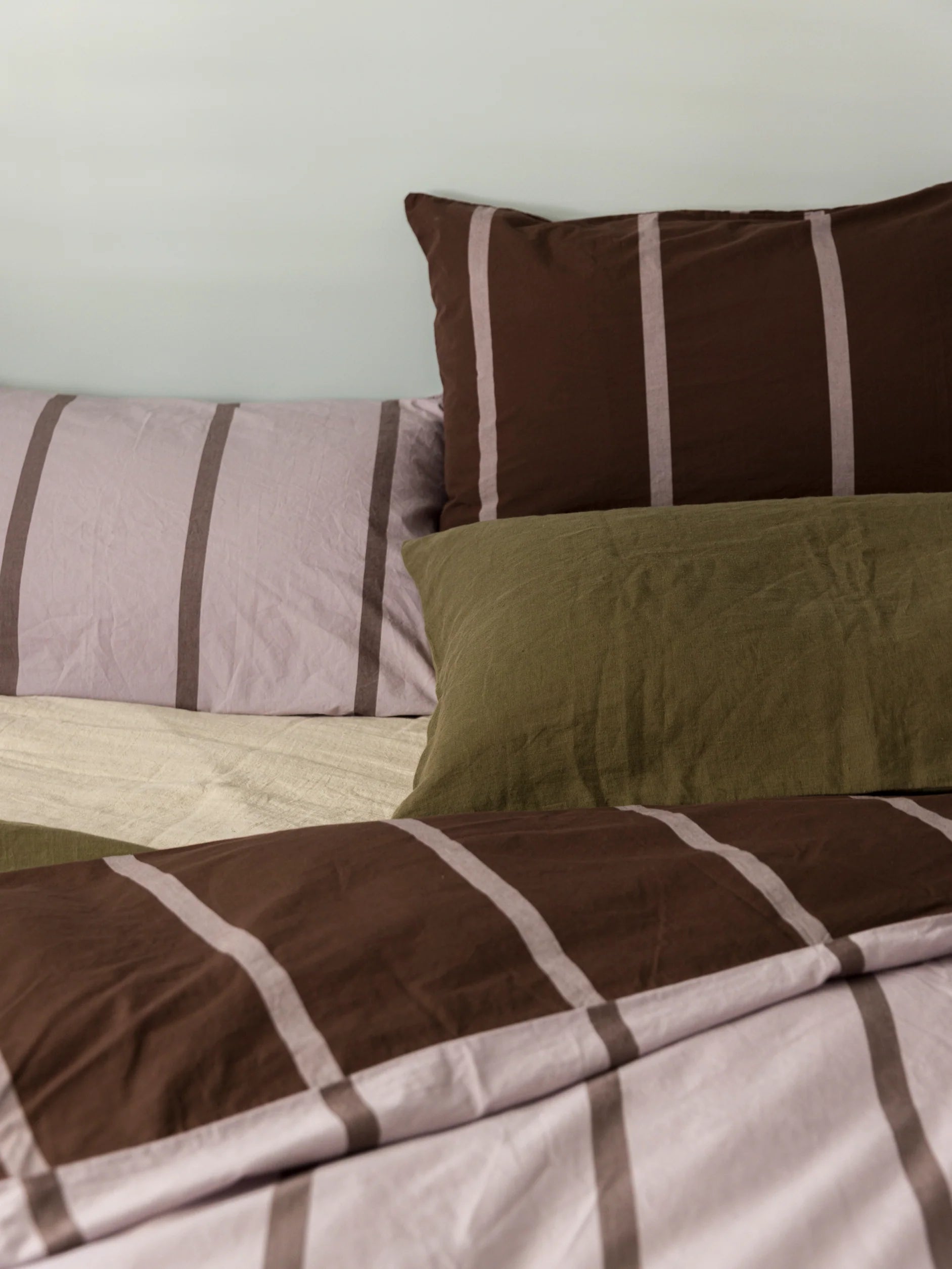 Citta Duo Pillowcase Pair | Pansey Rye