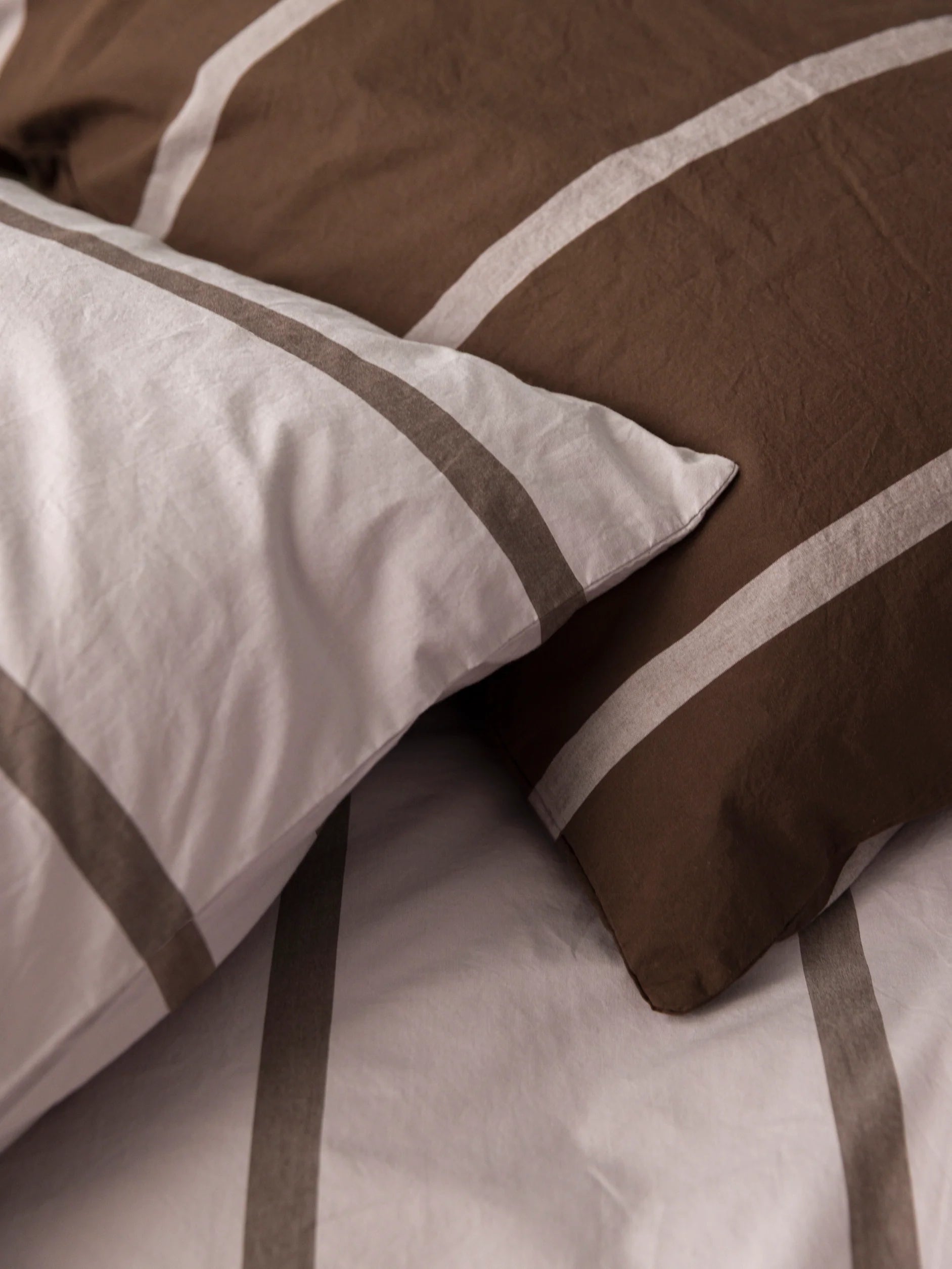 Citta Duo Pillowcase Pair | Rye Pansey