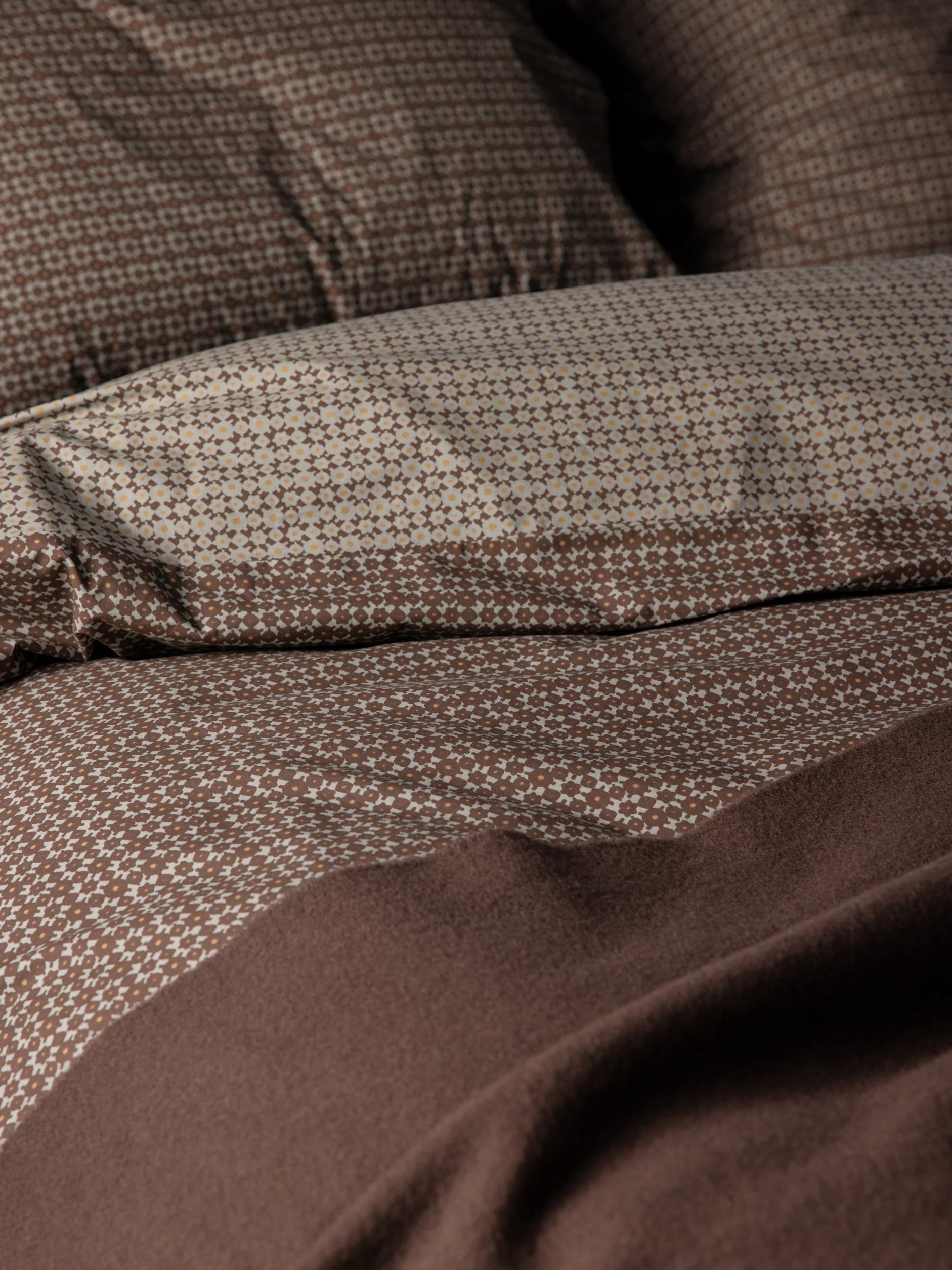Citta Porto Duvet Cover King | Cocoa Miso