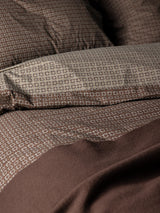 Citta Porto Duvet Cover King | Cocoa Miso