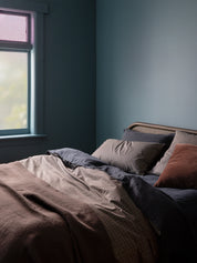 Citta Porto Duvet Cover King | Cocoa Miso