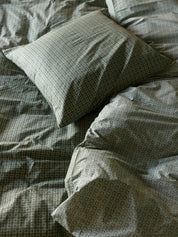 Citta Porto Organic Cotton Euro Pillowcase | Kale Shadow
