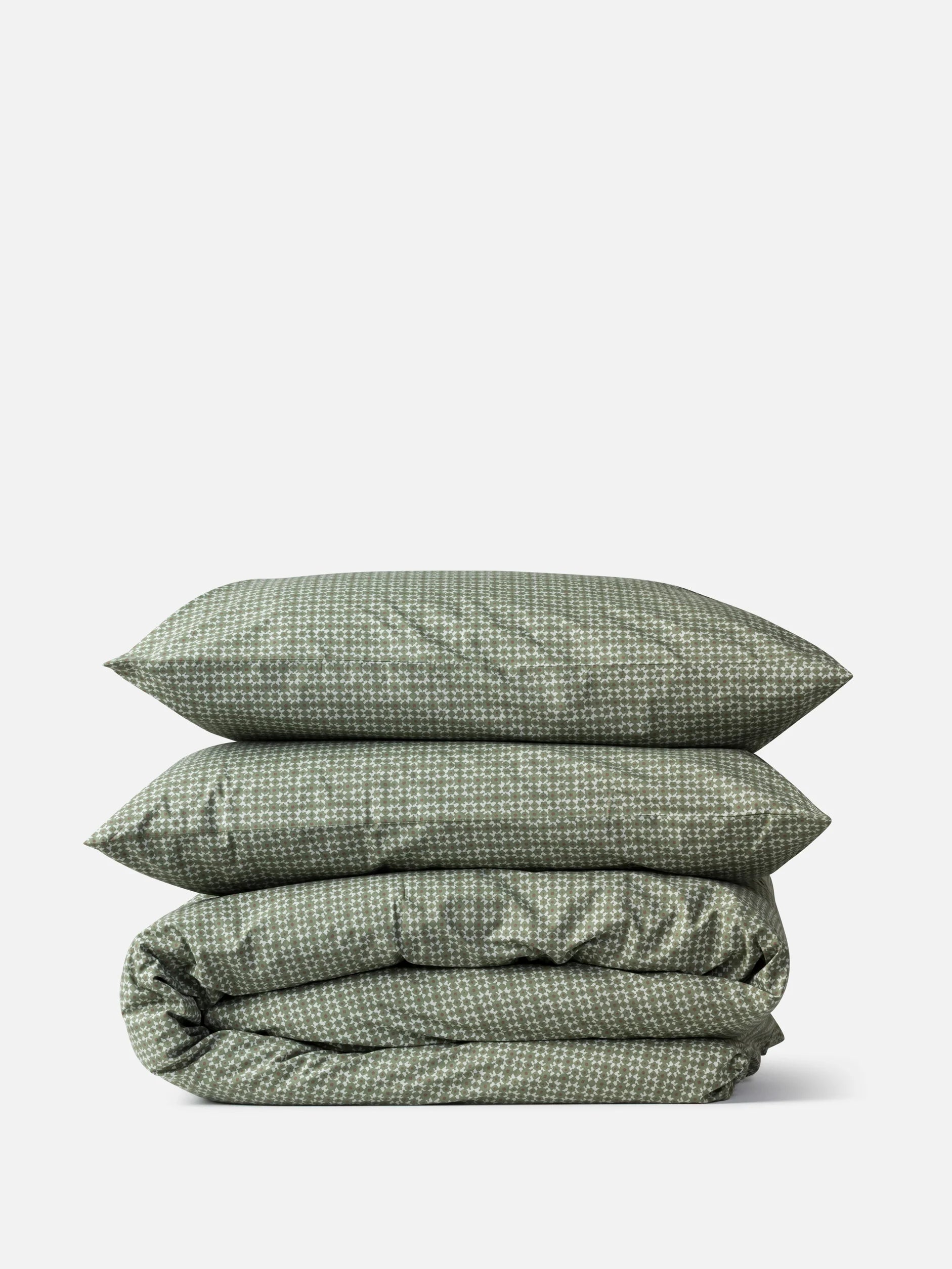 Citta Porto Duvet Cover King | Kale Shadow