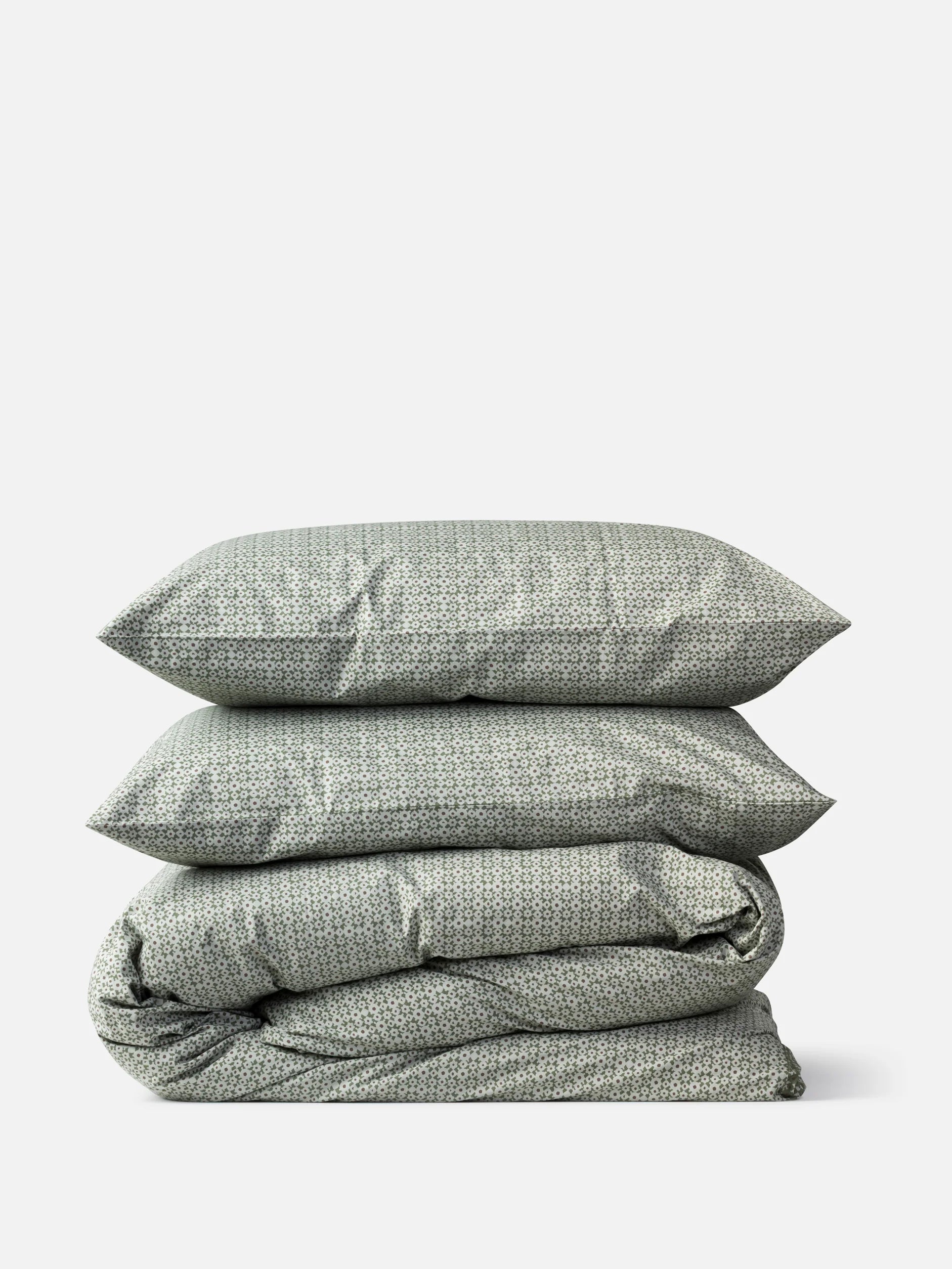 Citta Porto Duvet Cover King | Kale Shadow