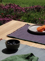 Citta Albers Striped Placemat | Wheat Cornflower