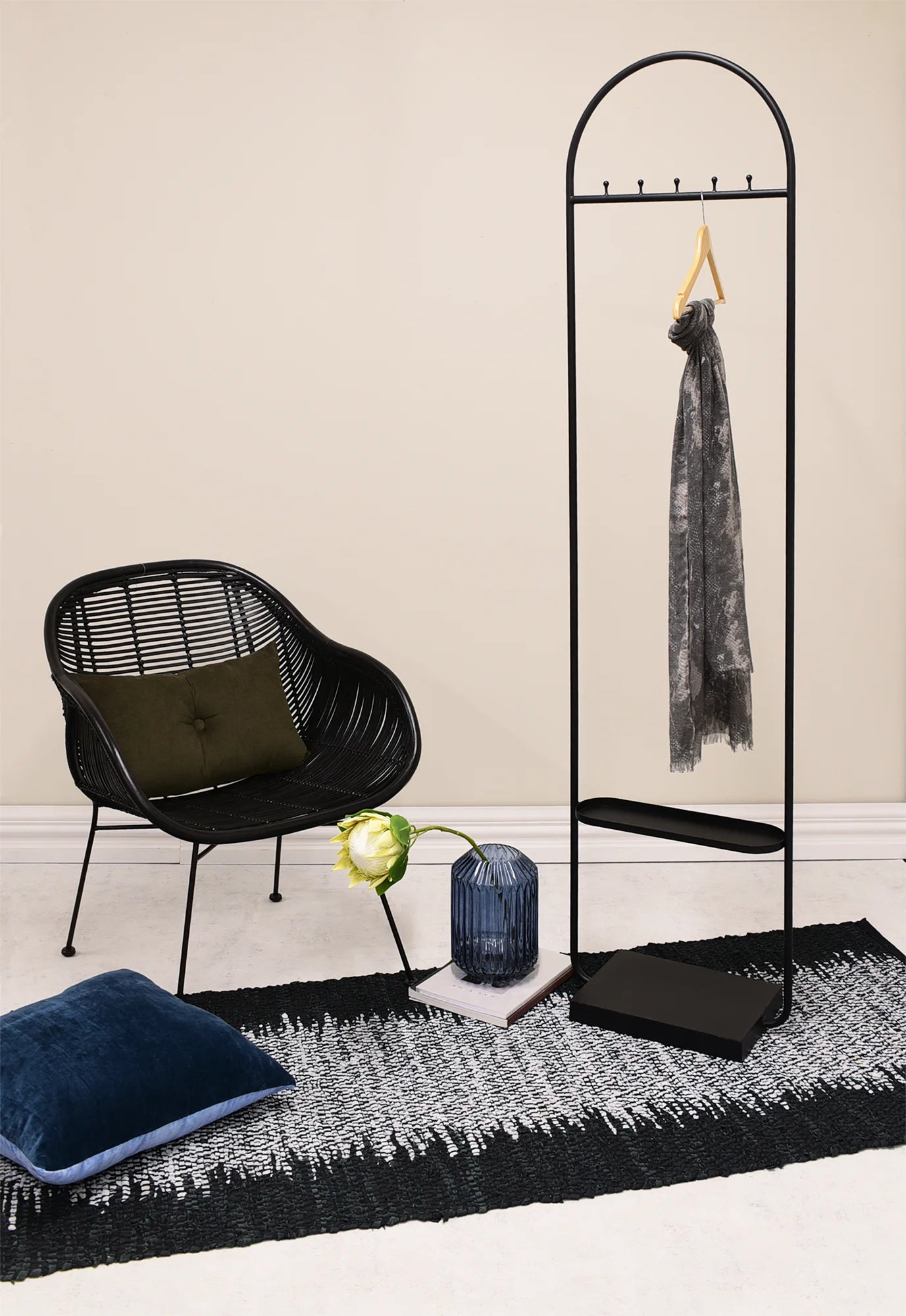 Maytime Studio Freestanding Coat Rack | Black