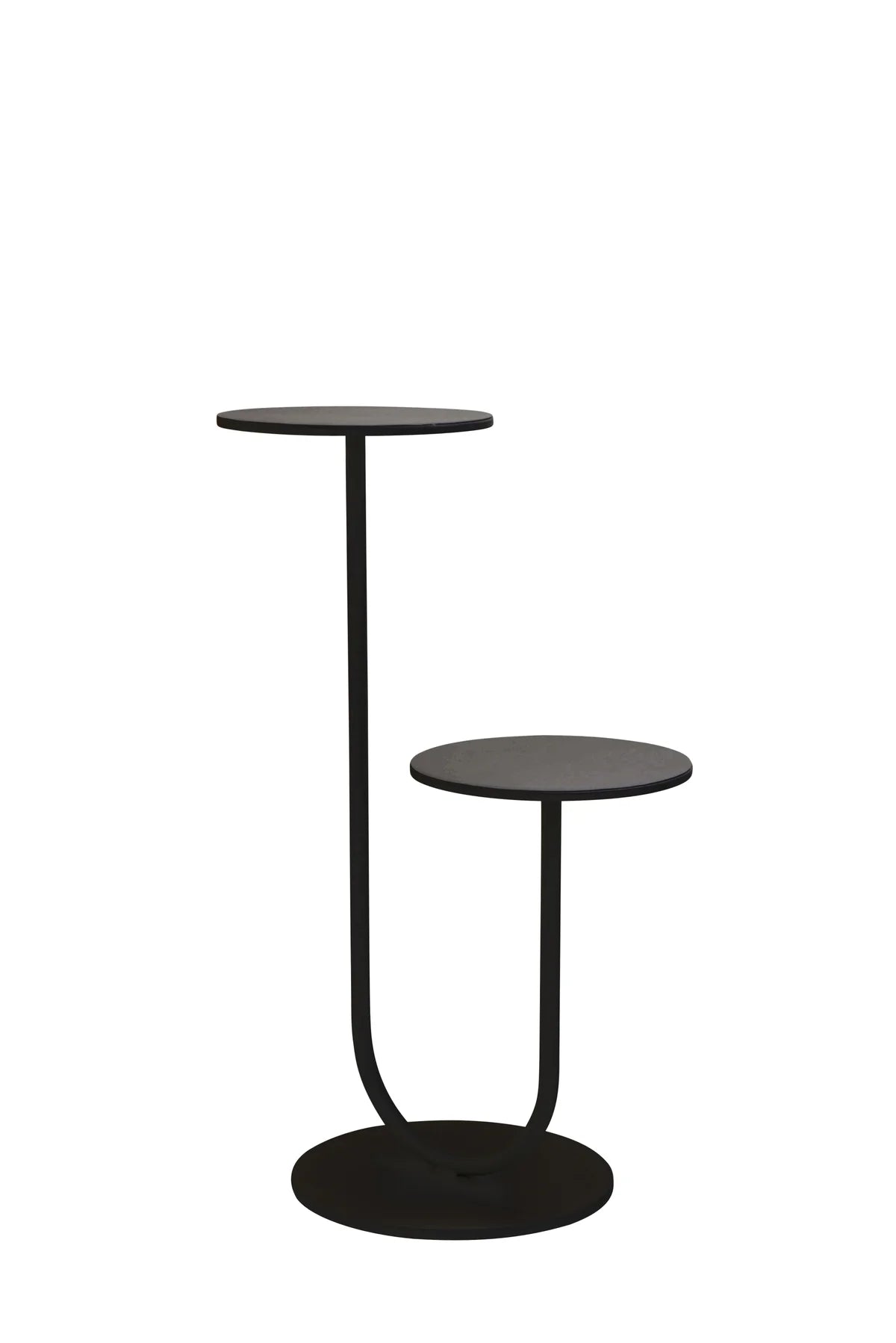 Studio Milton 2-Pot Stand | Black