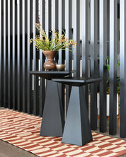 STUDIO Lyn Tall Side Table | Black Tall