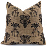 Rembrandt Snugg & Co Cushion Cover Palmtree Flamingo | Gold Black
