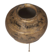 Clay Pot With Iron Stand | Clay